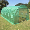 Walk in Polytunnel Greenhouse Large Outdoor Garden Grow House w/ Door Window
