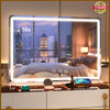 LED Vanity Makeup Mirror 3 Color Lighting Modes Tabletop/ Wall Lighted Mirror