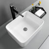 Bathroom Cloakroom Vanity Ceramic Wash Basin Sink Countertop / Wall Mount Modern