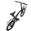Folding Bicycle 20 Inch Bikes for Adults 7-Speed Variable Foldable City Bicycle