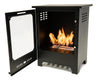 Bio ethanol fireplace freestanding fire stove FULL GLASS