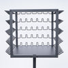Braiding Hair Rack,Height Adjustable Hair Extension Holder With Storage