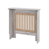 Small Medium Large Radiator Cover Vertical Slatted Grill Wooden Heating Cabinet