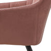 2 Pcs Dining Chairs Velvet/PU Cushion Backrest Seats Reception Armchairs Kitchen
