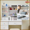 Vanity Table Stool Set Dressing Table With Mirror Drawers Makeup Desk Bedroom