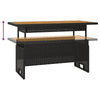 Tidyard Garden Table Coffee Table Weather Resistant, Patio Table with Lift M8I4