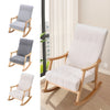 Scandi Fabric Armchair Upholstered Solid Wood Frame Single Sofa Accent Chair NEW