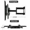 TV Wall Bracket Mount Swivel Tilt for 32 40 42 46 50 55 60 70" TVs Full Motion
