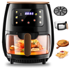 Air Fryer, 6QT Airfryer Oven with Viewing Window Oilless Cooker with Digital