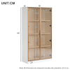 Display Cabinet Collection Storage Standing Display Cabinet Double Door w/ LED