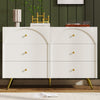 Cabinet Chest of Drawers with 6 Drawers for Living Room Bedroom Home Storage