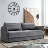 Modern 3 Seaters Sofabed Recliner Grey Sofa Bed Double Sleeper Couch Settee Bed