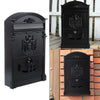 Letter Mail Post Box Postbox Letterbox Mailbox Large Metal Lockable Wall Mounted