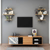 Floating Shelves Wall Shelf Display Rack for Bedroom Bathroom Kitchen