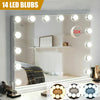 14 LED Hollywood Vanity Makeup Mirror Table / Wall Light Mirror Light Up 50x42cm