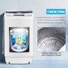2 in 1 Portable Compact Full-Automatic Washing Machine Washer/Spinner 4.5kg Load