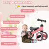Baby Balance Bike 4 Wheels Toddler Ride On Toys Infant Walker Training Pink