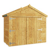 Mini Master 3x6 Wooden Garden Storage Shed Outdoor Apex Tool Bike Store