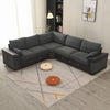 Panana Sofa Suite Set 3 2 or Corner Chaise in Dark Grey Or Light Grey