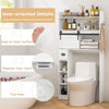 Over The Toilet Storage Cabinet Bathroom Organizer Toilet Rack-White