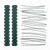 PVC Garden Screening Roll Bamboo Slat Fence Privacy Panel Border Outdoor Fencing