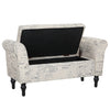 Bedding Blanket Storage Ottoman Couch Bench Bedroom Side Stool Window Sitting