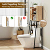 Over The Toilet Storage Cabinet Bathroom Organizer Shelves-Natural
