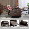 Power Lift Electric Recliner Chair for Elderly Riser & Reclining Armchair Brown