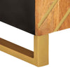 TV Cabinet Brown and Black 105x33.5x46 Solid Wood K3L3