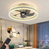 LED Ceiling Fan Light Dimmable Chandelier Cloud Shaped Fan Lamp for Kids Bedroom
