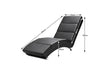 Faux Leather Padded Living Room Office Furniture Indoor Chaise Longue Chair