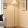 Gold Pole Lamp Living Room Elegant Floor Lamp w/Foot-Operated Switch