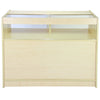 Retail Counter Maple Display Shop Storage Glass Jewellery Showcase Cabinet Desk