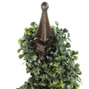 Artificial Boxwood Spiral Tree Topiary 3ft 90cm Buxus Spiral Pair Realistic