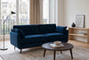 Swyft Model 10 3 Seater Sofa - Indigo Velvet RRP £1699