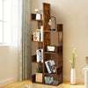 8 Tier Bookshelf Storage Display Floor Standing Bookcase Shelving Organizer Home