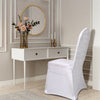 10-100x Spandex Stretch Wedding Chair Cover Shiny Metallic Glitter Covers Party