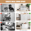 Tilt Out Trash Bin Cabinet Kitchen Trash Can Holder Laundry Hamper Cabinet