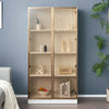Display Cabinet Collection Storage Standing Display Cabinet Double Door w/ LED