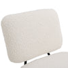 Teddy Wool Fabric Upholstered Accent Chair Living Room Bedroom Lounge Armchair