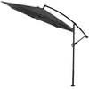 3m Banana Cantilever Garden Parasol Hanging Umbrella Sun Canopy Outdoor