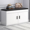 Shoe Storage Bench with Seat Cushion Cupboard Cabinet Shoes Rack Stand Organizer
