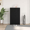 Shoe Cabinet in Black Oak - 59 x 35 x 100 cm - Made from Engineered Wood