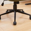 Upholstered Desk Chair 360° Swivel Office Chair, Corduroy Fabric Vanity Chair