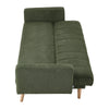 Sofa Bed Recliner 3 Seater Fabric Folding Convertible Click Clack Couch Sofabed
