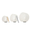 432Hz 8"-12" Set of 3 Chakra Design Quartz Crystal Singing Bowl with Carry Case