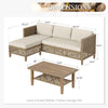 Rattan Furniture Outdoor Furniture Patio Conversation Set Outdoor Wicker Sofa