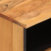 Gecheer TV Cabinet 100x33x46 Solid Wood Acacia M4P1