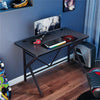 XL Large Gaming Desk Office PC Computer Desk Table RGB Lights Controller Stand