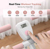 MERACH Squat Machine Adjustable Resistance Glutes Workout Foldable Easy Setup